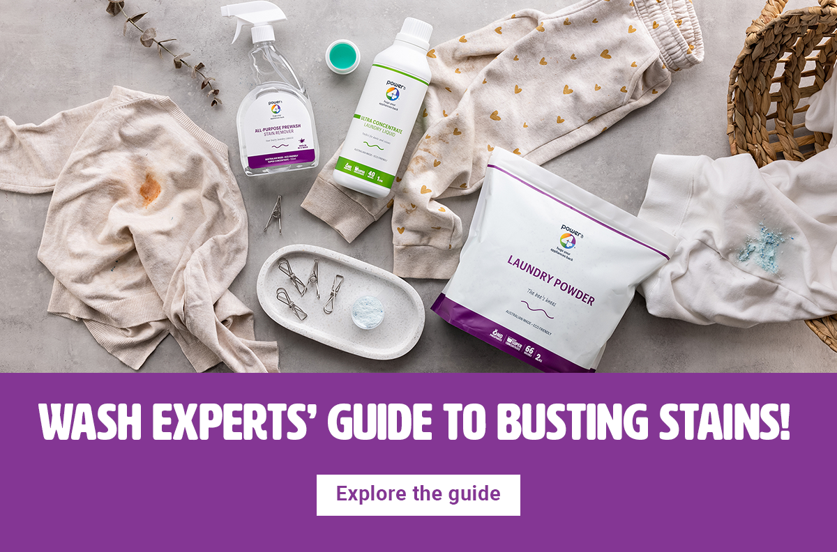 Stain removal at its best Power Of 4